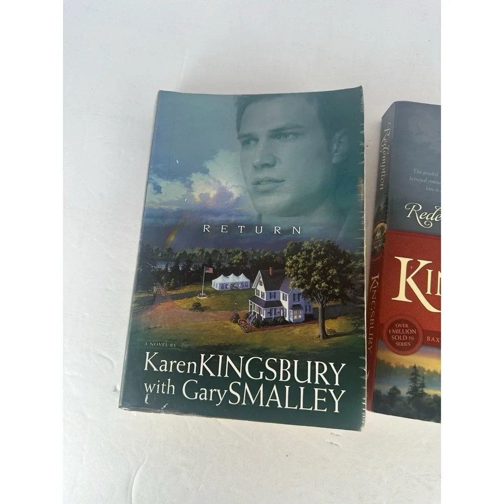 Karen Kingsbury Book Lot Of 3 Fiction Novels The Redemption Series